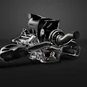 The Renault Sport Energy F1-2014 Power Unit. © Renault Sport F1