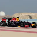 Sebastian Vettel (GER) Red Bull Racing RB10. Formula One Testing, Day One, Bahrain International Circuit, Sakhir, Bahrain, Wednesday, 19 February 2014