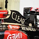 Lotus E22 engine cover. Formula One Testing, Day Two, Bahrain International Circuit, Sakhir, Bahrain, Thursday, 20 February 2014