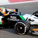 Sergio Perez (MEX) Force India VJM07. Formula One Testing, Day Two, Bahrain International Circuit, Sakhir, Bahrain, Friday, 28 February 2014