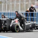 Adrian Sutil (GER) Sauber C33. Formula One Testing, Jerez, Spain, Day Four, Friday, 31 January 2014