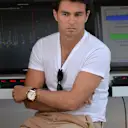 Sergio Perez (MEX) Force India. Formula One Testing, Day Two, Bahrain International Circuit, Sakhir, Bahrain, Thursday, 20 February 2014