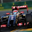 Romain Grosjean (FRA) Lotus E22. Formula One World Championship, Rd1, Australian Grand Prix, Race, Albert Park, Melbourne, Australia, Sunday, 16 March 2014