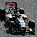 Nico Hulkenberg (GER) Force India VJM07. Formula One Testing, Day Three, Bahrain International Circuit, Sakhir, Bahrain, Saturday, 1 March 2014