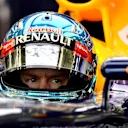 Sebastian Vettel (GER) Red Bull Racing RB10. Formula One Testing, Day Two, Bahrain International Circuit, Sakhir, Bahrain, Thursday, 20 February 2014