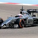 Jenson Button (GBR) McLaren MP4-29. Formula One Testing, Day Four, Bahrain International Circuit, Sakhir, Bahrain, Saturday, 22 February 2014