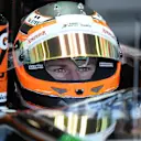 Nico Hulkenberg (GER) Force India VJM07. Formula One World Championship, Rd1, Australian Grand Prix, Practice, Albert Park, Melbourne, Australia, Friday, 14 March 2014