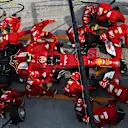 Kimi Raikkonen (FIN) Ferrari F14 T makes a pit stop. Formula One World Championship, Rd2, Malaysian Grand Prix, Race, Sepang, Malaysia, Sunday, 30 March 2014