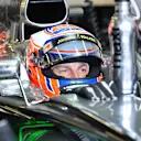 Jenson Button (GBR) McLaren MP4-29. Formula One World Championship, Rd1, Australian Grand Prix, Race, Albert Park, Melbourne, Australia, Sunday, 16 March 2014