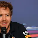 Sebastian Vettel (GER) Red Bull Racing. Formula One World Championship, Rd3, Bahrain Grand Prix, Preparations, Bahrain International Circuit, Sakhir, Bahrain, Thursday, 3 April 2014