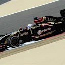 Romain Grosjean (FRA) Lotus E22. Formula One World Championship, Rd3, Bahrain Grand Prix, Practice, Bahrain International Circuit, Sakhir, Bahrain, Friday, 4 April 2014