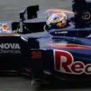 Jean-Eric Vergne (FRA) Scuderia Toro Rosso STR9. Formula One World Championship, Rd2, Malaysian Grand Prix, Practice, Sepang, Malaysia, Friday, 28 March 2014