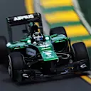 Kamui Kobayashi (JPN) Caterham CT05. Formula One World Championship, Rd1, Australian Grand Prix, Qualifying, Albert Park, Melbourne, Australia, Saturday, 15 March 2014