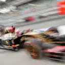 Romain Grosjean (FRA) Lotus E22. Formula One World Championship, Rd2, Malaysian Grand Prix, Qualifying, Sepang, Malaysia, Saturday, 29 March 2014