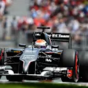 Adrian Sutil (GER) Sauber C33. Formula One World Championship, Rd7, Canadian Grand Prix, Qualifying, Montreal, Canada, Saturday, 7 June 2014