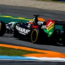 Nico Hulkenberg (GER) Force India VJM07. Formula One World Championship, Rd10, German Grand Prix, Qualifying, Hockenheim, Germany, Saturday, 19 July 2014