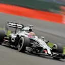 Jenson Button (GBR) McLaren MP4-29. Formula One World Championship, Rd9, British Grand Prix, Qualifying, Silverstone, England, Saturday, 5 July 2014