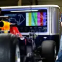 Sebastian Vettel (GER) Red Bull Racing. Formula One World Championship, Rd9, British Grand Prix, Preparations, Silverstone, England, Thursday, 3 July 2014