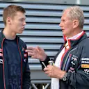 (L to R): Daniil Kvyat (RUS) Scuderia Toro Rosso and Dr Helmut Marko (AUT) Red Bull Motorsport Consultant. Formula One World Championship, Rd8, Austrian Grand Prix, Qualifying, Spielberg, Austria, Saturday, 21 June 2014