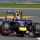 Race winner Daniel Ricciardo (AUS) Red Bull Racing RB10. Formula One World Championship, Rd12, Belgian Grand Prix, Race Day, Spa-Francorchamps, Belgium, Sunday, 24 August 2014