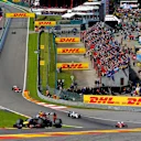 Race winner Daniel Ricciardo (AUS) Red Bull Racing RB10. Formula One World Championship, Rd12, Belgian Grand Prix, Race Day, Spa-Francorchamps, Belgium, Sunday, 24 August 2014