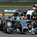 Nico Rosberg (GER) Mercedes AMG F1 W05. Formula One World Championship, Rd12, Belgian Grand Prix, Race Day, Spa-Francorchamps, Belgium, Sunday, 24 August 2014