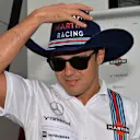 Felipe Massa (BRA) Williams with USGP cowboy hat. Formula One World Championship, Rd13, Italian Grand Prix, Monza, Italy, Preparations, Thursday, 4 September 2014