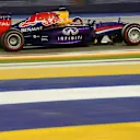 Sebastian Vettel (GER) Red Bull Racing RB10. Formula One World Championship, Rd14, Singapore Grand Prix, Marina Bay Street Circuit, Singapore, Practice, Friday, 19 September 2014
