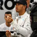 Lewis Hamilton (GBR) Mercedes AMG F1. Formula One World Championship, Rd14, Singapore Grand Prix, Marina Bay Street Circuit, Singapore, Qualifying, Saturday, 20 September 2014