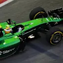 Marcus Ericsson (SWE) Caterham CT05. Formula One World Championship, Rd14, Singapore Grand Prix, Marina Bay Street Circuit, Singapore, Practice, Friday, 19 September 2014