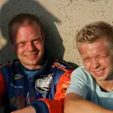Jan Magnussen (DEN) SunTrust Racing with his son Kevin Magnussen (DEN)
Grand-Am, Rd12, Montreal, Canada, 3 August 2007.