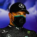 BOTTAS Valtteri (fin), Mercedes AMG F1 GP W11 Hybrid EQ Power+, portrait, press conference during the Emirates Formula 1 70th Anniversary Grand Prix 2020, from August 07 to 09, 2020 on the Silverstone Circuit, in Silverstone, United Kingdom - Photo Xavi Bonilla / DPPI