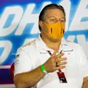 BROWN Zak (usa), Chief Executive Officer of McLaren Racing, portrait, press conference during the Formula 1 Etihad Airways Abu Dhabi Grand Prix 2020, from December 11 to 13, 2020 on the Yas Marina Circuit, in Abu Dhabi - Photo Antonin Vincent / DPPI