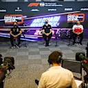 TANABE Toyoharu, Technical Director of Honda Racing F1, VASSEUR Frederic (fra), Team Principal of Alfa Romeo Racing ORLEN, ROBERTS Simon (gbr), Managing Director of Williams Racing, portrait, press conference during the Formula 1 Etihad Airways Abu Dhabi Grand Prix 2020, from December 11 to 13, 2020 on the Yas Marina Circuit, in Abu Dhabi - Photo Antonin Vincent / DPPI