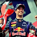 Race winner Daniel Ricciardo (AUS) Red Bull Racing celebrates on the podium with the trophy.
Formula One World Championship, Rd7, Canadian Grand Prix, Race Day, Montreal, Canada, Sunday 8 June 2014.
