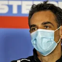 Cyril Abiteboul (FRA) Renault Sport F1 Managing Director in the FIA Press Conference.
03.07.2020. Formula 1 World Championship, Rd 1, Austrian Grand Prix, Spielberg, Austria, Practice Day.
- www.xpbimages.com, EMail: requests@xpbimages.com © Copyright: FIA Pool For Editorial Use Only