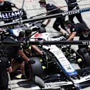 George Russell (GBR) Williams Racing FW43 in the pits.
Austrian Grand Prix, Saturday 4th July 2020. Spielberg, Austria.
FIA Pool Image for Editorial Use Only