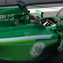 Kamui Kobayashi (JPN) Caterham CT05. Formula One Testing, Day Two, Bahrain International Circuit, Sakhir, Bahrain, Thursday, 20 February 2014 © Sutton Images. No reproduction without permission