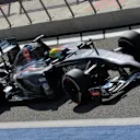 Esteban Gutierrez (MEX) Sauber C33. Formula One Testing, Day Two, Bahrain International Circuit, Sakhir, Bahrain, Thursday, 20 February 2014 © Sutton Images. No reproduction without permission