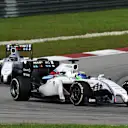 Felipe Massa (BRA) Williams FW36 leads Valtteri Bottas (FIN) Williams FW36.
Formula One World Championship, Rd2, Malaysian Grand Prix, Race, Sepang, Malaysia, Sunday 30 March 2014.
