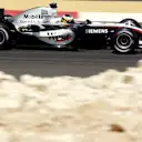 Pedro de la Rosa (ESP) McLaren Mercedes MP4/20.
Formula One World Championship, Rd3, Bahrain Grand Prix, First Qualifying, Bahrain International Circuit, Bahrain, 2 April 2005.