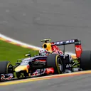 Daniel Ricciardo (AUS) Red Bull Racing RB10.
Formula One World Championship, Rd12, Belgian Grand Prix, Practice, Spa-Francorchamps, Belgium, Friday 22 August 2014. © Sutton Motorsport Images