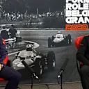 Christian Horner, Team Principal, Red Bull Racing and Toyoharu Tanabe, F1 Technical Director, Honda in the press conference 