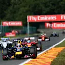 Sebastian Vettel (GER) Red Bull Racing RB10.
Formula One World Championship, Rd12, Belgian Grand Prix, Race Day, Spa-Francorchamps, Belgium, Sunday 24 August 2014. © Sutton Motorsport Images