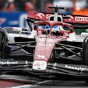 Alfa Romeo's Finnish driver Valtteri Bottas takes a turn as he races during the Formula One Mexico Grand Prix at the Hermanos Rodriguez racetrack in Mexico City on October 30, 2022. (Photo by Alfredo ESTRELLA / AFP) (Photo by ALFREDO ESTRELLA/AFP via Getty Images)