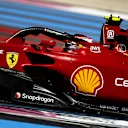LE CASTELLET - Carlos Sainz (Ferrari) during qualifying ahead of the F1 Grand Prix of France at Circuit Paul Ricard on July 23, 2022 in Le Castellet, France. REMKO DE WAAL (Photo by ANP via Getty Images)