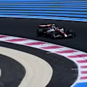 LE CASTELLET, FRANCE - JULY 23: Zhou Guanyu of China driving the (24) Alfa Romeo F1 C42 Ferrari on track during final practice ahead of the F1 Grand Prix of France at Circuit Paul Ricard on July 23, 2022 in Le Castellet, France. (Photo by Dan Mullan/Getty Images)