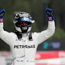 www.sutton-images.com Race winner Valtteri Bottas (FIN) Mercedes AMG F1 celebrates in parc ferme at Formula One World Championship, Rd9, Austrian Grand Prix, Race, Spielberg, Austria, Sunday 9 July 2017. © Sutton Images + 44 1327 352188,Sutton Images + 44 1327 352188