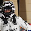 www.sutton-images.com Valtteri Bottas (FIN) celebrates in parc ferme at F1 World Championship, Rd3, Bahrain Grand Prix Qualifying, Bahrain International Circuit, Sakhir, Bahrain, Saturday 15 April 2017. © Sutton Images + 44 1327 352188