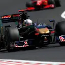 Jaime Alguersuari (ESP) Scuderia Toro Rosso STR4.
Formula One World Championship, Rd 10, Hungarian Grand Prix, Qualifying Day, Budapest, Hungary, Saturday 25 July 2009.
 © © Sutton Motorsport Images